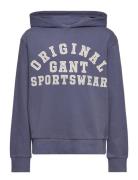 GANT Original Sportswear Sweat Hoodie Blå