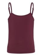 Rosemunde Kids Rkbillie Sl Short Strap Top Burgundy