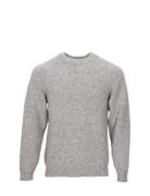 Dagsnäs Sweater Tops Knitwear Round Necks Grey Sätila Of Sweden