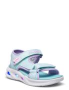 Skechers Girls Sola Glow Sandal Blå