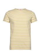 Breton Striped Shirt Héritage Tops T-shirts Short-sleeved Beige Armor ...