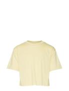 Vero Moda Girl Vmpastel Over D Cropped Ss Top Girl Gul