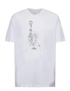 T-Shirt Tops T-shirts Short-sleeved White Armani Exchange