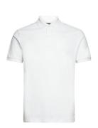 Dunda Slim Polo S\S Tops Polos Short-sleeved White G-Star RAW