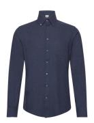 Bruun & Stengade Bs Floyd Casual Slim Fit Shirt Marinblå