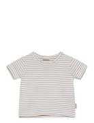 Petit Piao T-Shirt S/S Baggy Sum Printed Grön