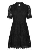 Yasholi Ss Dress S. Noos Kort Klänning Black YAS