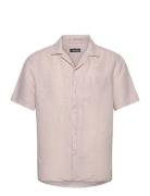 J. Lindeberg Elio Linen Melange Shirt Beige