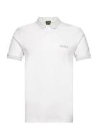 Paule 1 Sport Polos Short-sleeved White BOSS