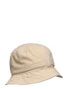 Mads Nørgaard Cotton Ripstop Bucket Hat Beige