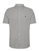 Featherweight Mesh Shirt Tops Shirts Short-sleeved Grey Polo Ralph Lau...