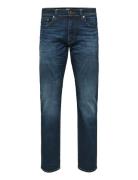 Selected Homme Slh196-Straightscott 31604 D.blue Noos Blå