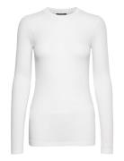 Angelabb Ls T-Shirt Tops T-shirts & Tops Long-sleeved White Bruuns Baz...