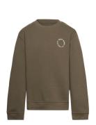 Kronstadt Lars Kids "It's Organic" Crew Sweat Khaki Green