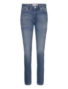 Calvin Klein Jeans Mid Rise Skinny Blå