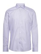 Bs Unitas Slim Fit Shirt Tops Shirts Business Blue Bruun & Stengade