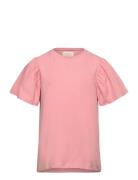 Creamie T-Shirt Ss Woven Rosa