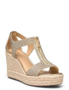 Michael Kors Berkley Mid Wedge Guld