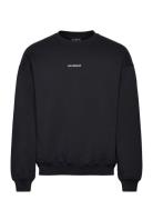 HAN Kjøbenhavn Daily Over D Crew Neck Svart