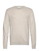 Lindbergh Ecovero L/S O-Neck Knit Kräm