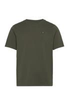 Knowledge Cotton Apparel Loke Badge Tee - Regenerative Orga Khaki Gree...