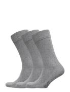 True Ankle Sock Underwear Socks Regular Socks Grey Amanda Christensen