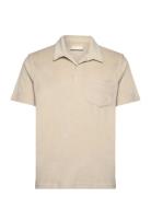 GANT Terry Ss Pique Beige