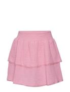 Vero Moda Girl Vmnatali Hw Short Lace Skirt Wvn Girl Rosa