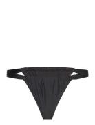 Gina Tricot Gathered Bikini Tanga Svart