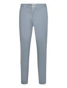 Slim Sunfaded Chinos Bottoms Trousers Chinos Blue GANT