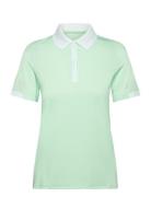 Abby Poloshirt Tops T-shirts & Tops Polos Green Röhnisch