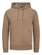 Jack & J S Jjestar Basic Sweat Hood Noos Brun