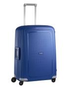 Samsonite S'cure Spinner 69Cm Silver 1776 Blå