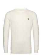 Lyle & Scott Cotton Merino Crew Jumper Vit