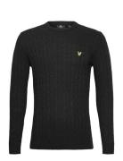 Lyle & Scott Cable Jumper Svart