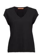 Coster Copenhagen Cc Heart Basic V-Neck T-Shirt Svart