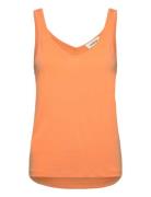 Slcolumbine Tank Top Tops T-shirts & Tops Sleeveless Orange Soaked In ...