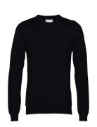 Lindbergh Ecovero L/S O-Neck Knit Svart