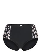 Milano Maxi Swimwear Bikinis Bikini Bottoms High Waist Bikinis Black M...