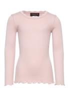 Rosemunde Kids Rkbeatha Ls Lace Top Rosa