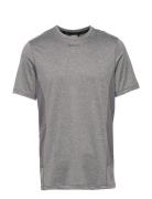 Adv Essence Ss Tee M Sport T-shirts Short-sleeved Grey Craft