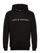 Denim Project Logo Hoodie Svart