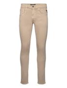Anbass Trousers Slim Hyperflex Colour Xlite Bottoms Jeans Slim Cream R...