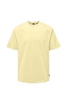 ONLY & SONS Onsfred Life Rlx Ss Tee Noos Gul