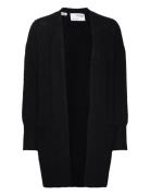 Selected Femme Slflulu New Ls Knit Long Cardigan B Noos Svart