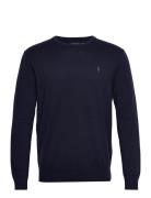 Polo Ralph Lauren Cotton-Cashmere Crewneck Sweater Blå