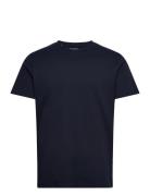 Selected Homme Slhaspen Ss O-Neck Tee Noos Marinblå