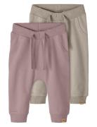 Name It Nbntakki 2P Sweat Pant Noos Multi/patterned