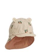 Liewood Gorm Reversible Sun Hat With Ears Korall