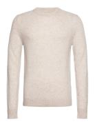 Jack & J S Jprcclambswool Knit Crew Neck Ln Kräm